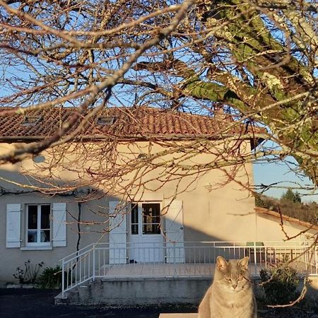 La Mesange Bleue Panzió Écuras Kültér fotó